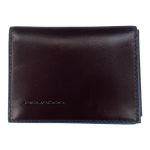 PORTAFOGLIO UOMO PIQUADRO CON FERRO CENTRALE PU3890B2R MOGANO