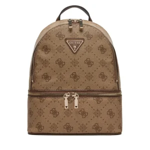 ZAINO DONNA GUESS SILIA TRAVEL GP9890032 LATTE LOGO